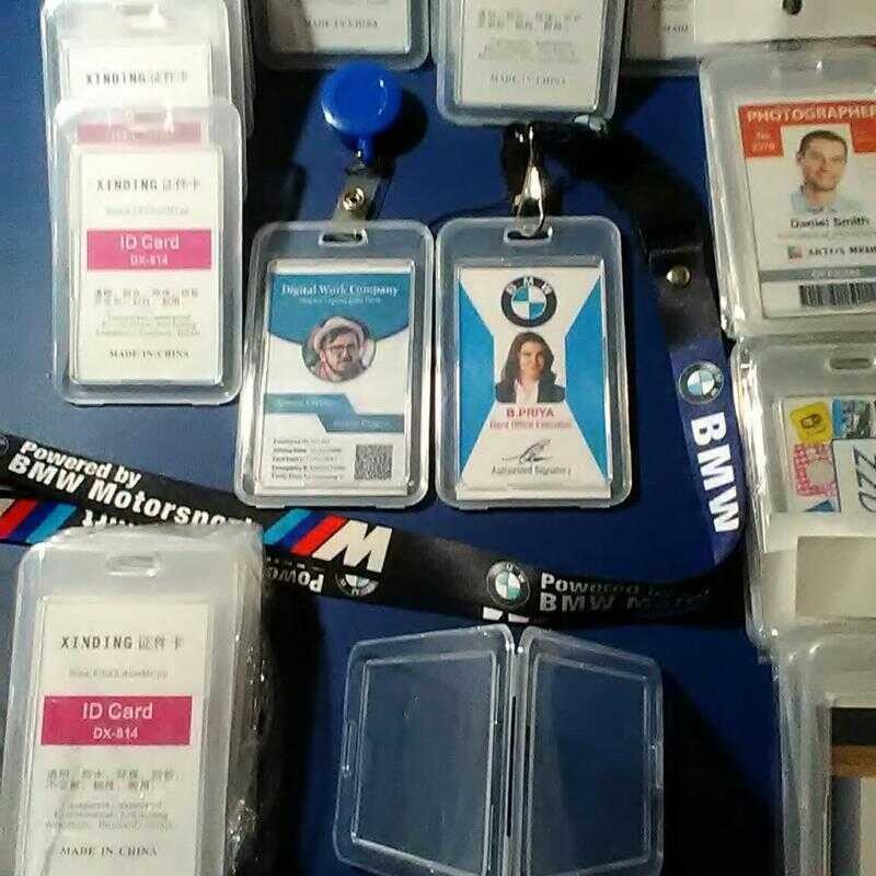 

TEMPAT ID CARD BENING TRANSPARAN, 2 SISI New