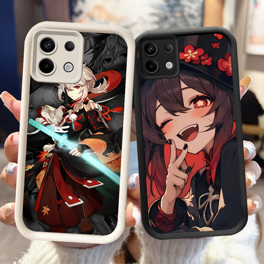 NA-34 Genshin Impact Shockproof Casing untuk Infinix Note Zero 30 40 40S Pro Plus