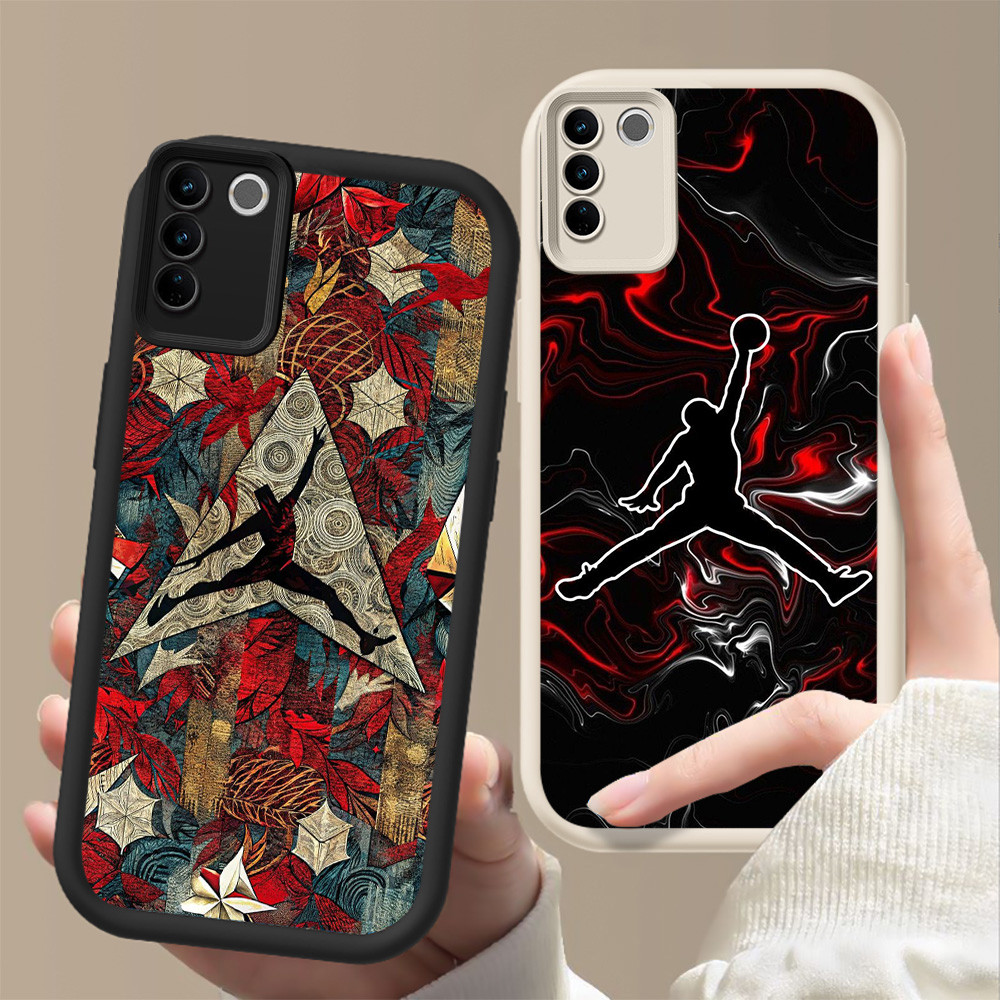Shockproof Casing untuk VIVO V27E V27 V29 V29E Y200e Y100 Pro FF-2 Air Jordan