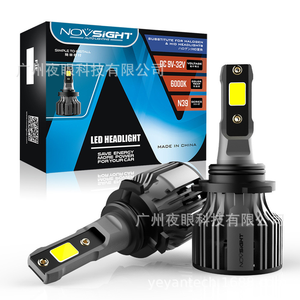 Lampu LED otomatis Novsight baru N39 series headlight 9006