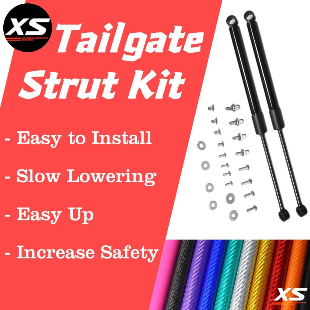 Bantuan Kejut Pintu Belakang Pickup Belakang Untuk VW Amarok 2010-2020 Peredam Gas Lambat Angkat Mud