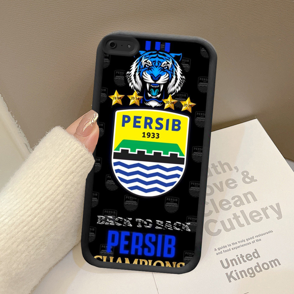 NB-49 PERSIB JUARA Shockproof Casing untuk OPPO A37 A39 A83 F5 Realme C30S C30 P1 Narzo N65 50i Prim