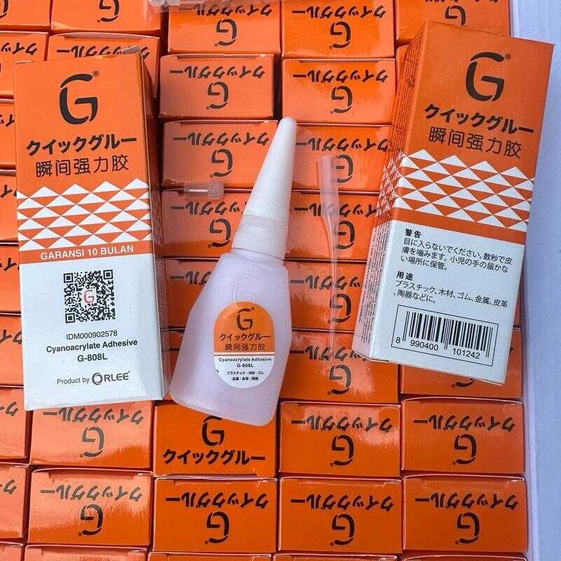 

G Korea Ori Super Glue Cair Lem Setan Barcode Original 100%