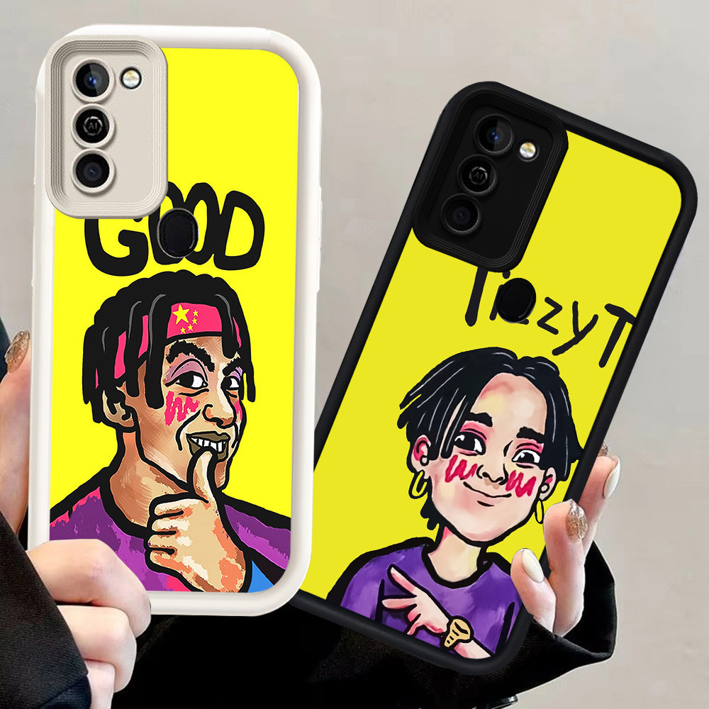 N64 GOOD Silikon hitam putih Casing untuk Samsung A02 A11 M02S A21S A03S M02 A03 Core A02S A20S Case