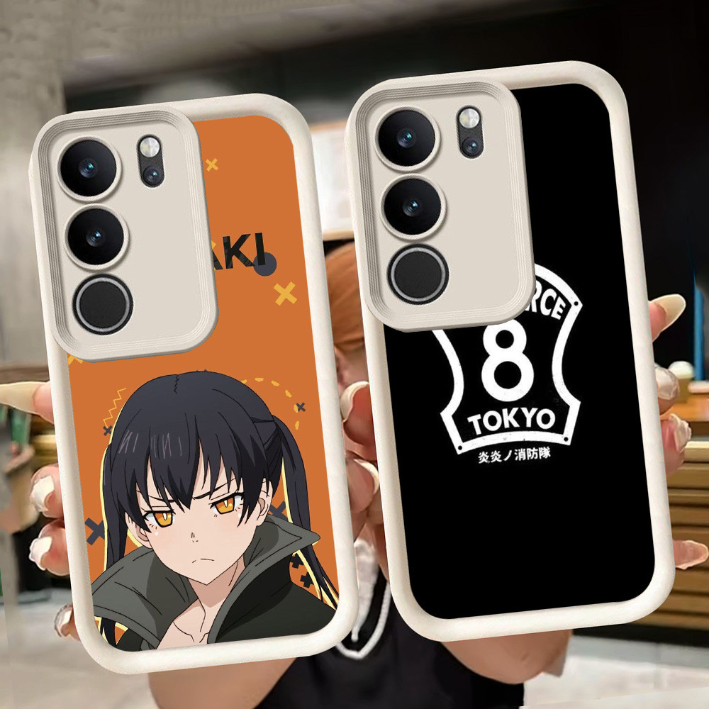 lembut Casing untuk VIVO Y29 Y81s Y200e V29E V27E V27 Y300 Y100 Y19S Y81 V29 V40 Lite Pro 5G Putih Q