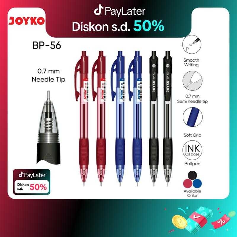 

JOYKO Ball Pen Pulpen Pena BP-56 0.7 mm