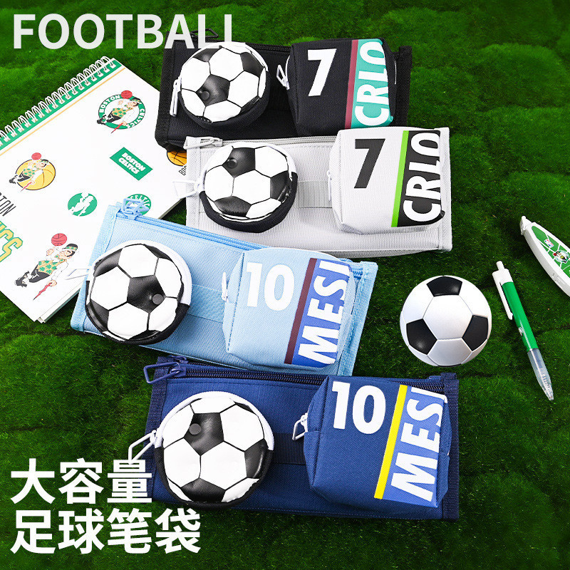 

Tempat Pensil Karakter Tas penjara dengan menarik estetik tinggi, gaya Instagram, niche, dan paket yang kuat, kasus pensil sepak bola Import