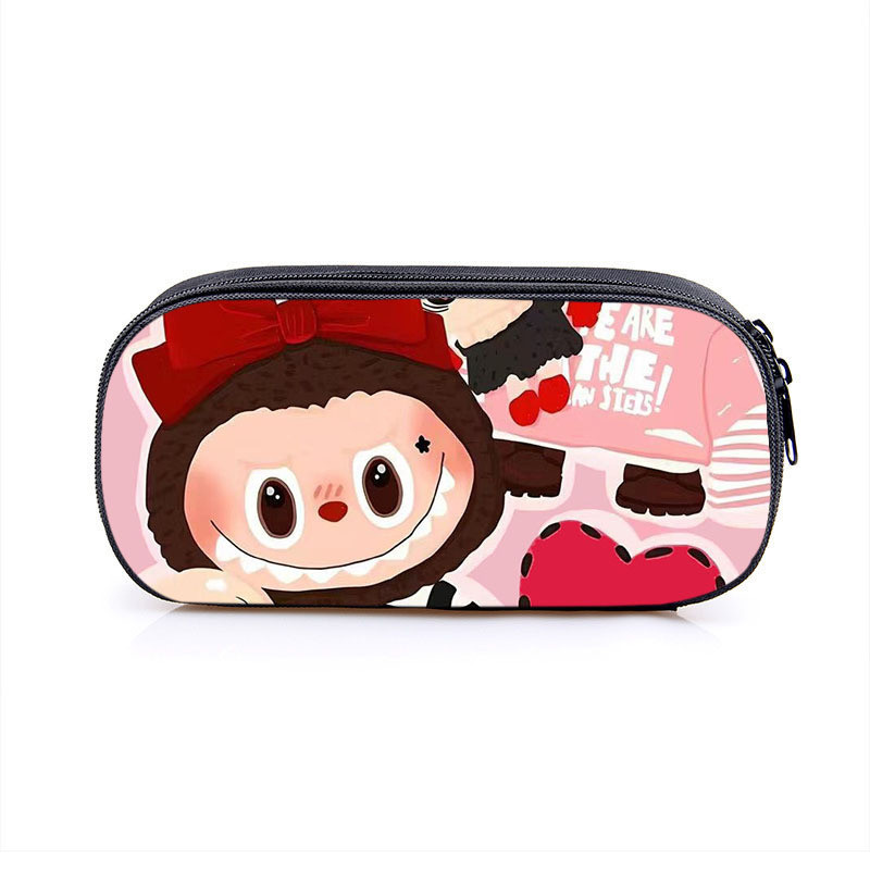 

Tempat Pensil Labubu 2024 Baru Lab Studen Case Fashion Large Capacity Pencil Creative Stationery Box sederhana Impor Impor