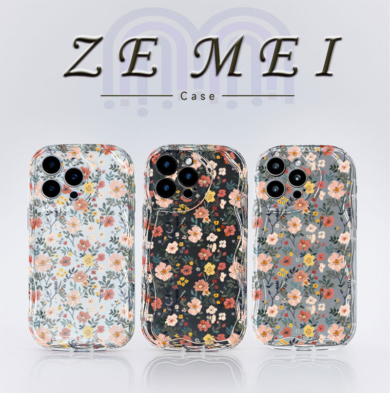ZE MEI Colorful Floral Case For Infinix Smart 5 6 (RM2 32GB RM3 64GB) 7 8 Hot 30i 9 10 11 12 30 Play