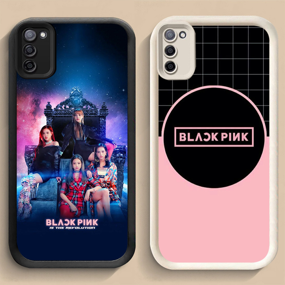 LF-7 BLACKPINK Shockproof Casing untuk Samsung A03S A31 M21 A71 M02S A51 F02S M30S A02S S20 FE