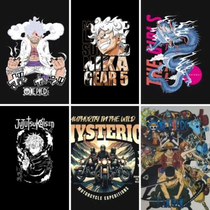

（FREE GIFT）Stiker anime acak yang ditekan panas secara gratis