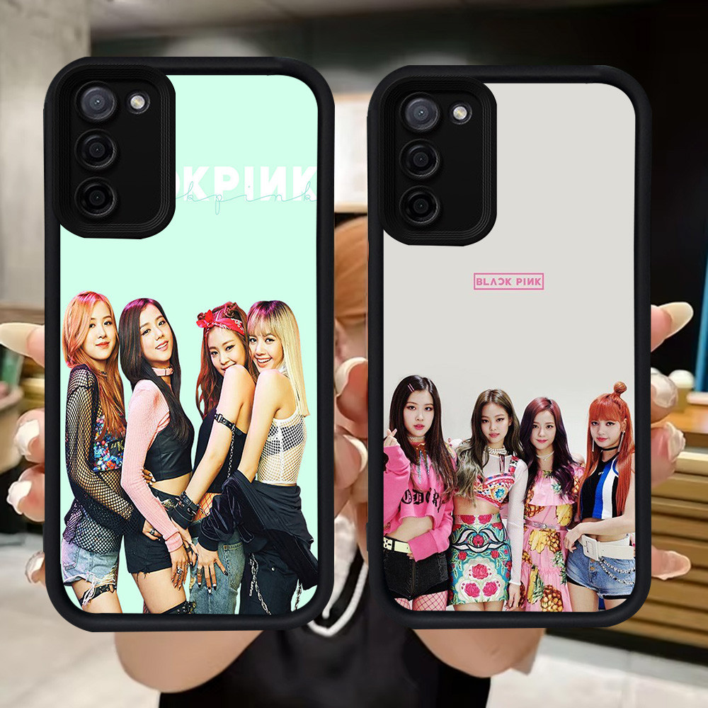 Q70 BLACKPINK lembut Casing untuk Samsung A02 J4 M02 A03S A71 A31 A02S J6 Plus M02S A51 A03 Core F02