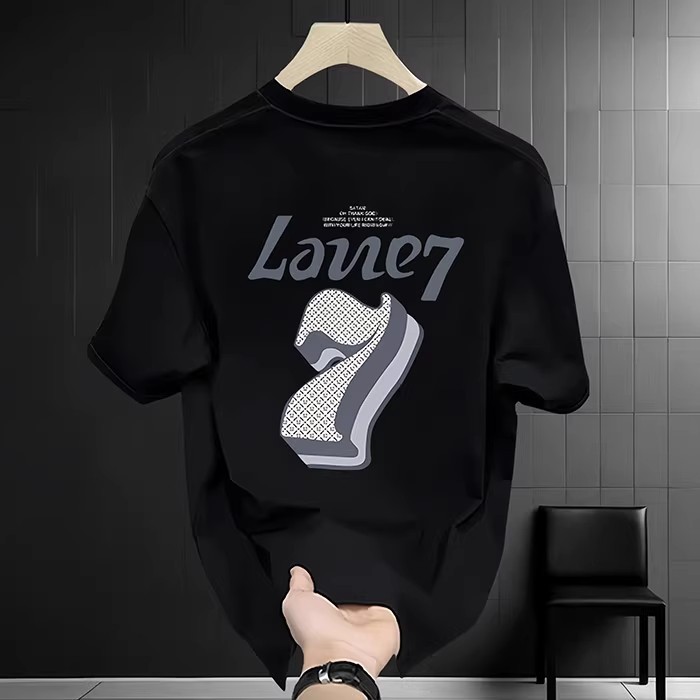 COD T Shirt For Men Y2k Blouse Free Shipping Local Repository Breathable Short Sleeve Clothes Men Ba