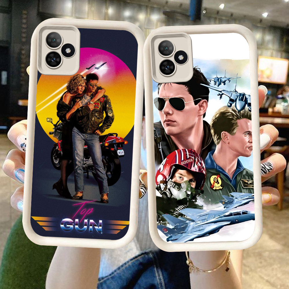 NA-96 TOP GUN Shockproof Casing untuk Realme C53 C63 C61 C51 GT SE NEO6 6 Note 50 60 Narzo N61 N53