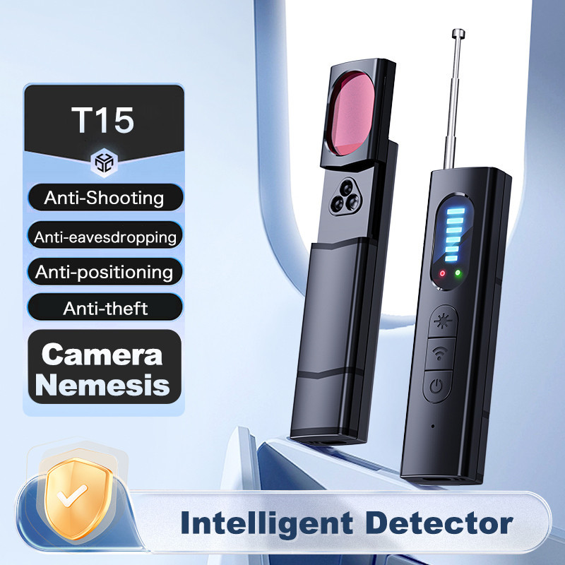 Detektor Kamera Tersembunyi Anti-Spy Car GPS Tracker Mendengar Peranti Bug RF Wireless Semua Pengimb