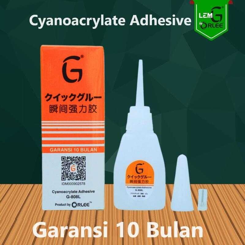 

Lem Cair G Korea Super Instant Glue Logam Asli 100 % Garansi Orlee
