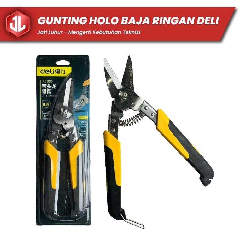 

Original Gunting Ringan Multifungsi Deli - Potong Ba Ringan, Pelat Logam, Seng, Ranting, dan Kertas vise grip