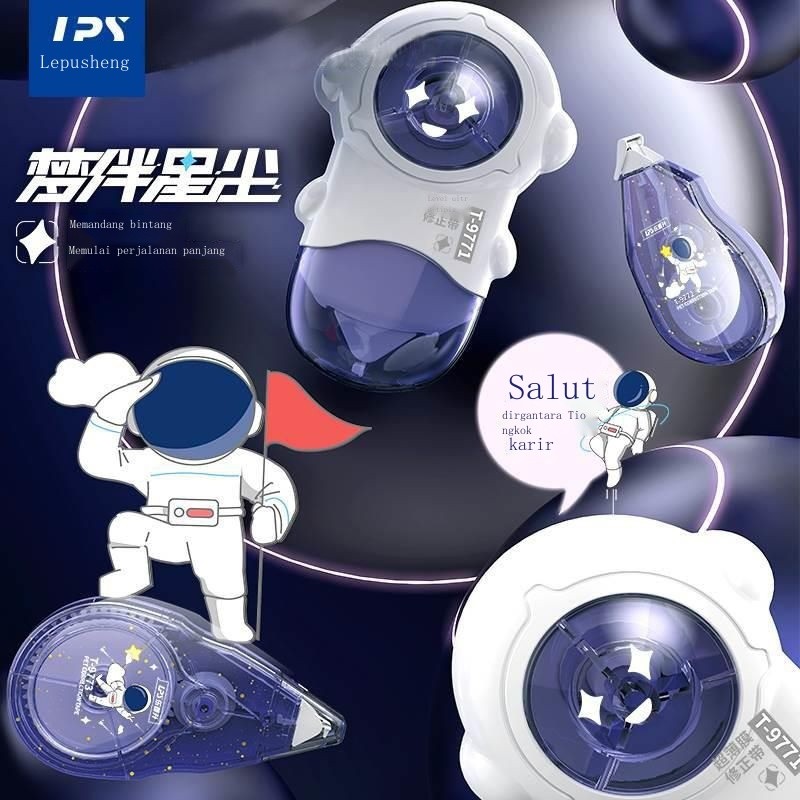 

Y Lepu Sheng Sabuk Koreksi Kapsul Waktu Siswa Kreatif Lucu Astronot Alat Tulis Astronot Kartun Terj