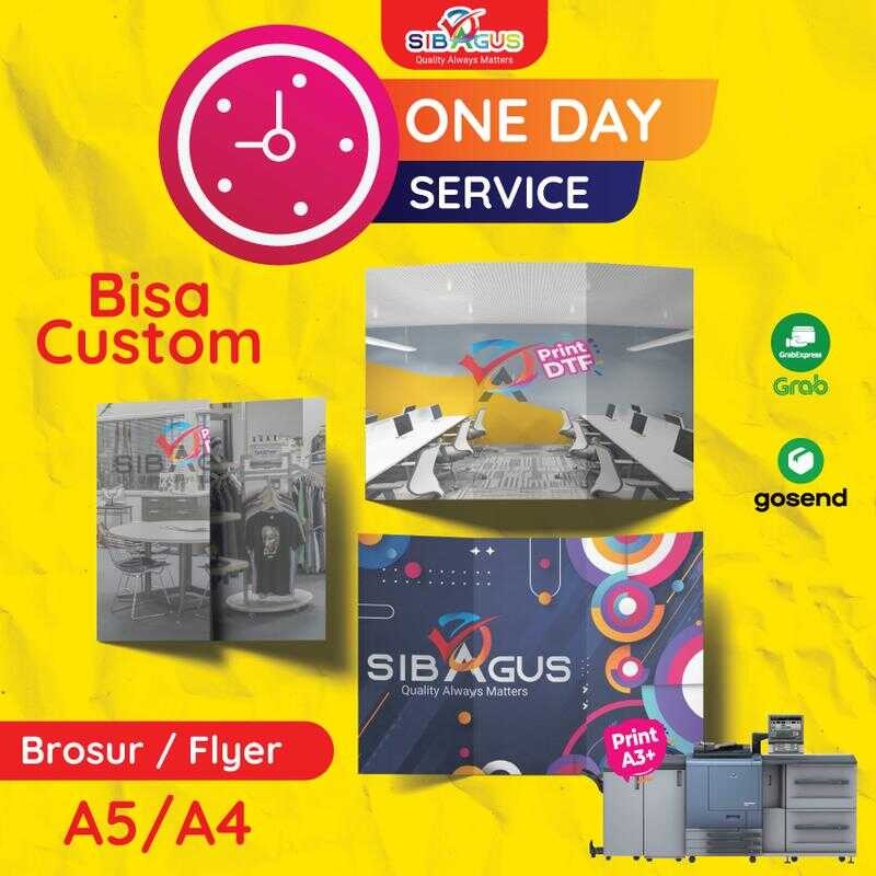 

Cetak A4 A5 Brosur / Flyer Custom