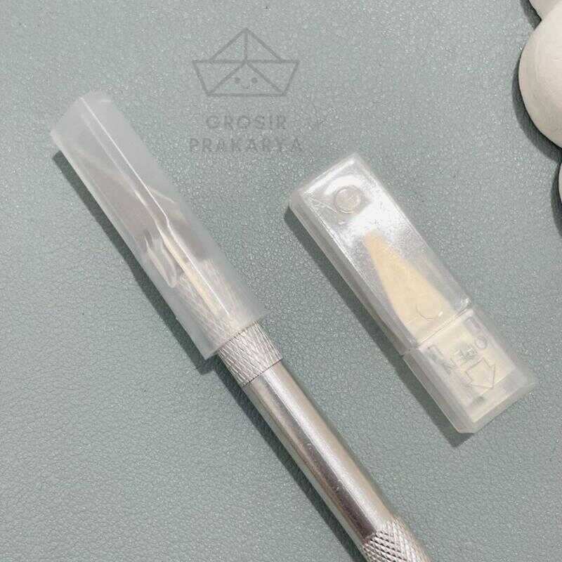 

Pisau Ukir + Dapat 5pcs Isi Varian Pen Besi Tam Ringan Kayu Wood Craft Crafting Peralatan Perlengkapan Tools Metal