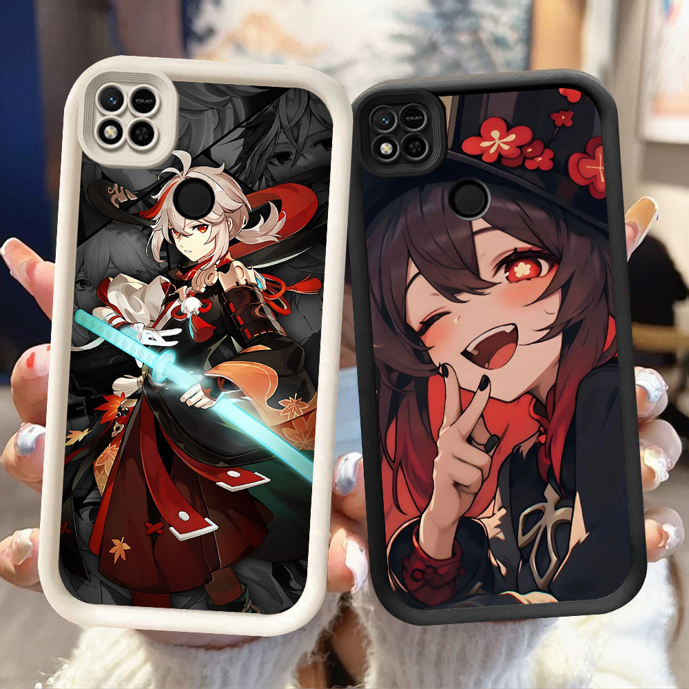 NA-34 Genshin Impact Shockproof Casing untuk Infinix Smart 6 Tecno Spark GO 1 1S Plus