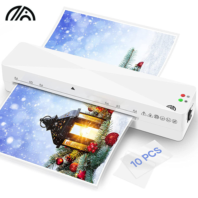 

Mesin Laminating Laminasi Fangnuo Kecil Portable Mesin Neutral Fully Automatic Household A4 Photo Laminating Machine