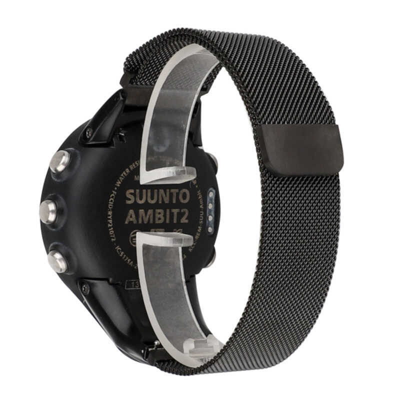 Watch Band Metal Strap For Suunto Ambit1 2, 3, 2S, 2R, Sport, Run, Ambit 3 PEAK. Lari.