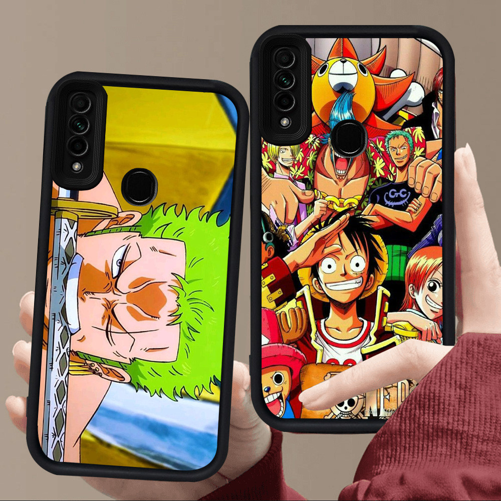 E53 One Piece Casing untuk Silikon Hitam OPPO A31 A53 F15 A91 A53S A33 Reno 3
