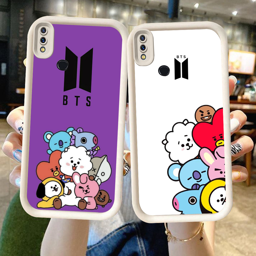 NA-11 BTS BT21 Shockproof Casing untuk Samsung A10S A30 A20S A36 A20 A11 A21S A10 A56