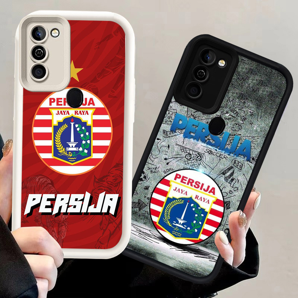 N129 Persija Silikon hitam putih Casing untuk Samsung A02 A11 M02S A21S A03S M02 A03 Core A02S A20S 