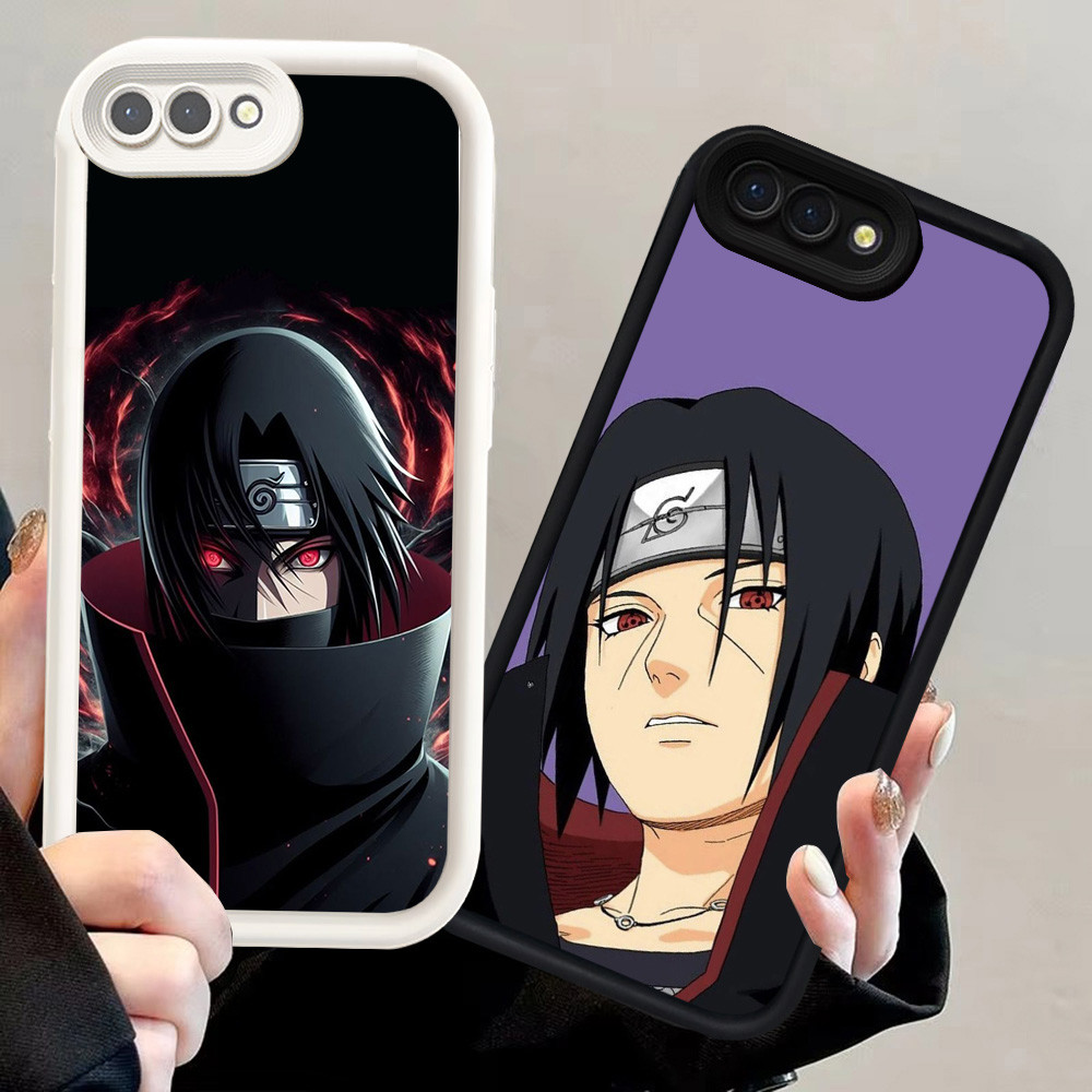 N136 Naruto Itachi Silikon hitam putih Casing untuk Realme C2 C2s OPPO A5 A3s A12e A1K Case
