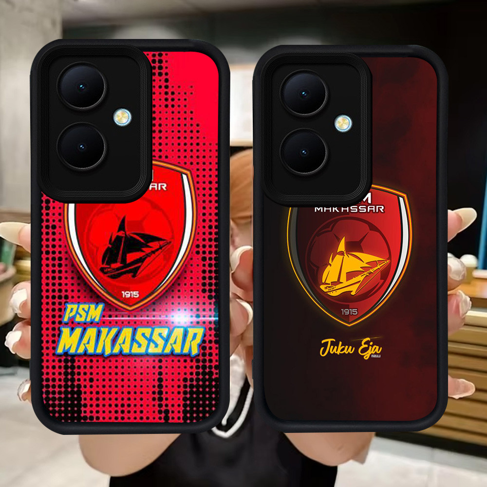 Q112 PSM Makassar lembut Casing untuk OPPO Reno 11 8T 13F 11F 10 Pro 5G