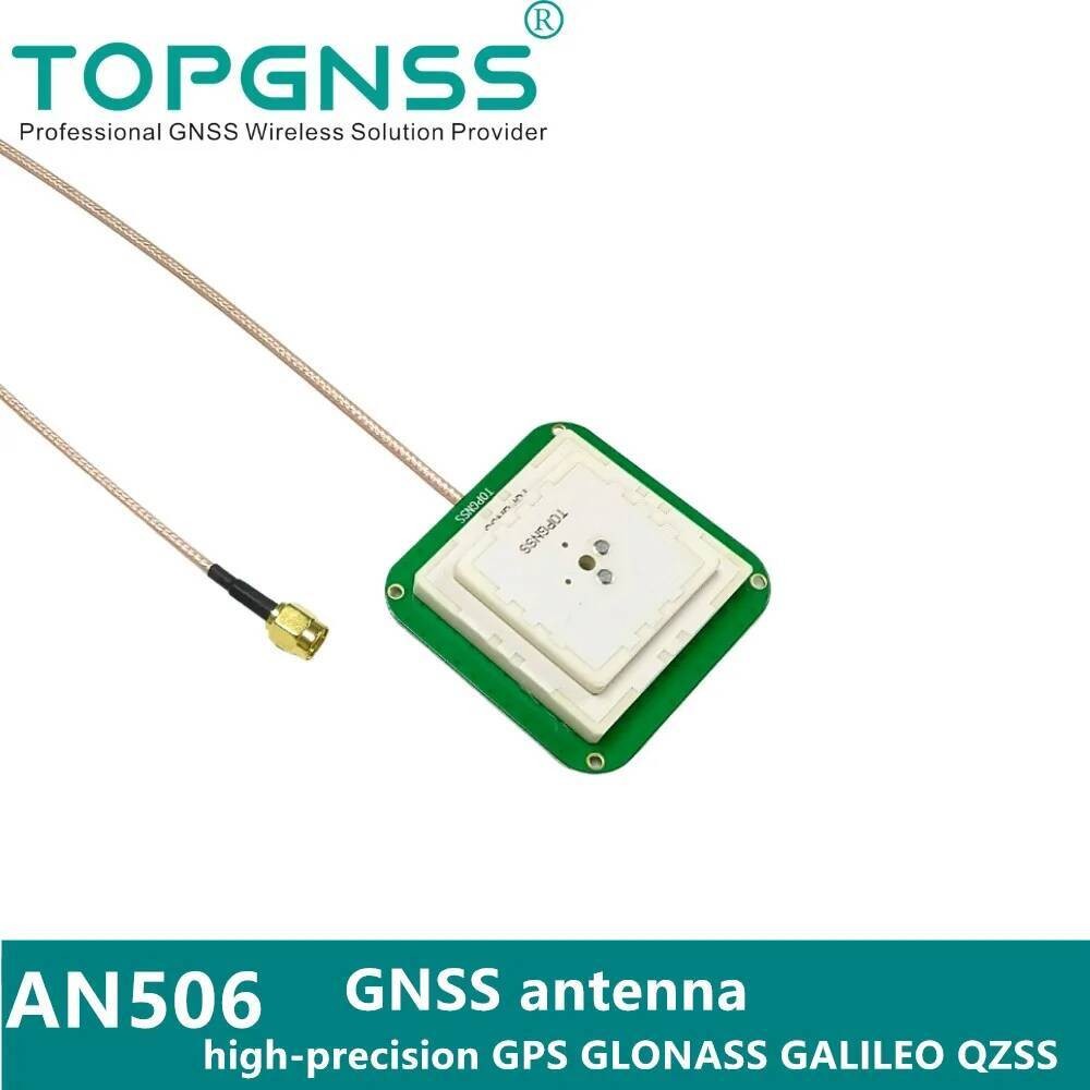 TOPGNSS Antena presisi tinggi untuk modul ZED-F9P RTK Drone Base UAV UGV Antena GPS GLONASS GALILE