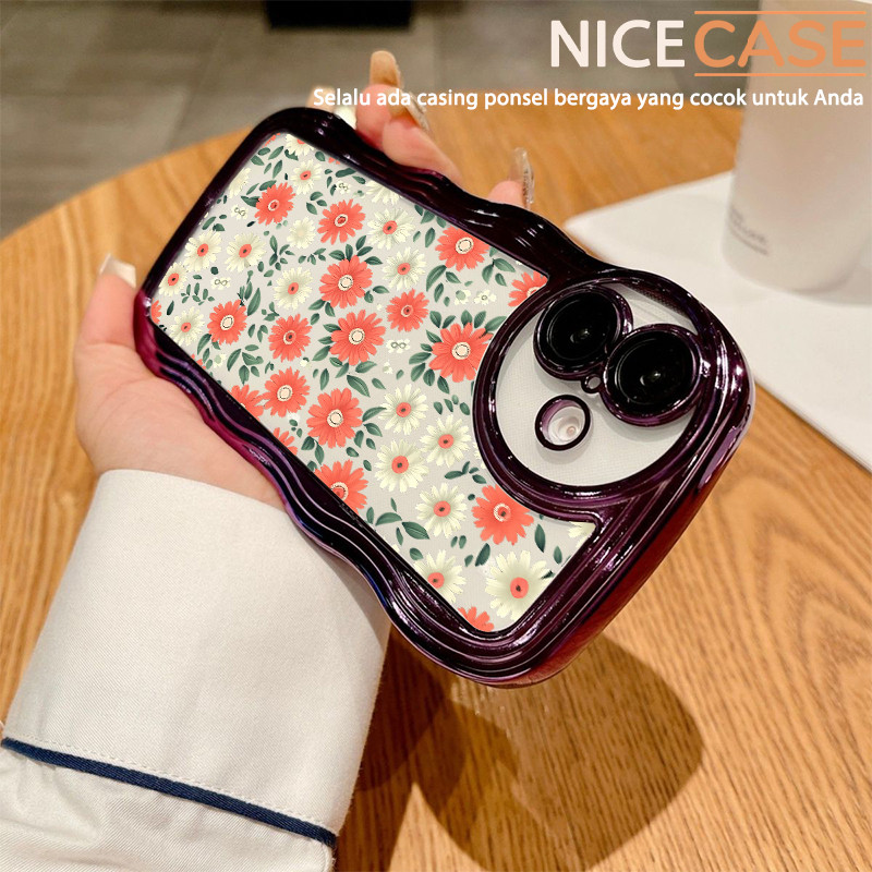 Ungu plating wave bening silikon soft case for SAMSUNG A03 A02S A03S A04E A05 A05S A06 A12 A13 A04S 