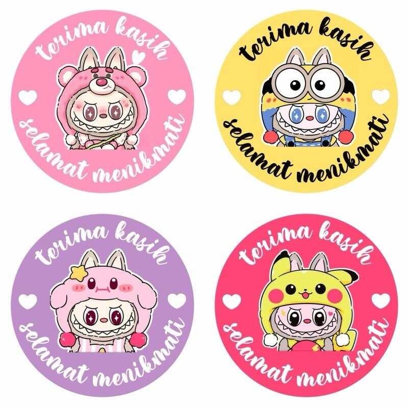 

Stiker Thank You uk 2,5cm isi 100 pcs Termurah Kediri Paper - Stationery label Kertas dapur Kantor bukan Roll