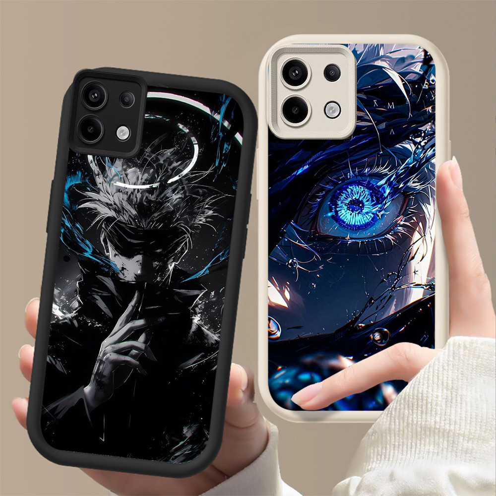 Shockproof Casing untuk Infinix 7 GT 20 Tecno POP 7 Spark GO ITEL A80 P65 Pro FF-11 Gojo satoru