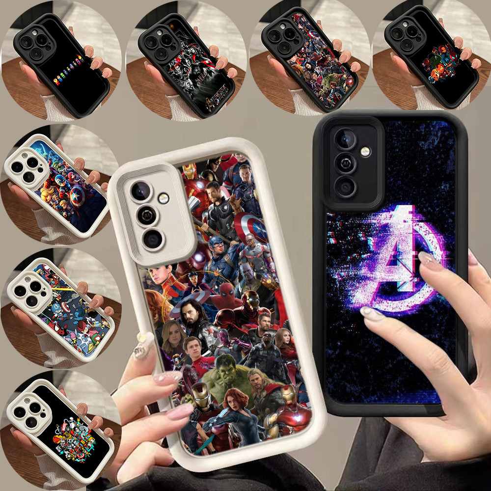 Softcase Casing Untuk Samsung Galaxy A35 A55 S25 Ultra S20 S21 S24 FE 5G Silikon Matte Ponsel Case C