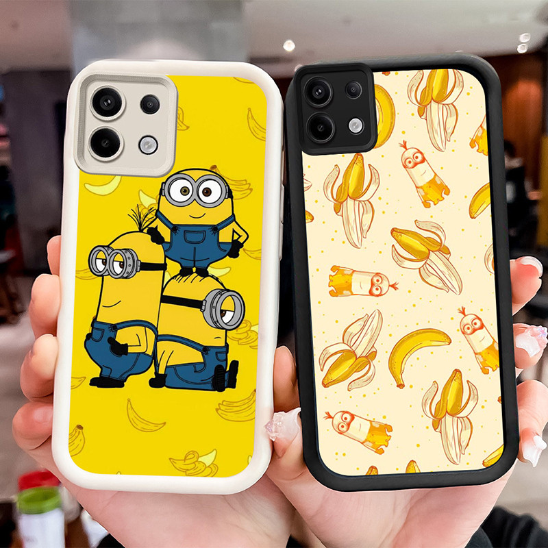 Shockproof Casing untuk Infinix 7 GT 20 Tecno POP 7 Spark GO ITEL A80 P65 Pro WF28 Minions