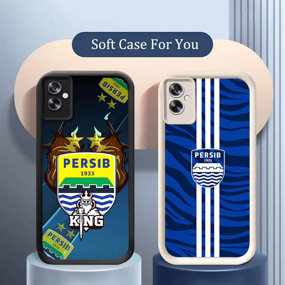 NB-49 PERSIB JUARA Shockproof Casing untuk OPPO A79 A3 A3X Realmeo C31 C35 Narz 50A Prime Pro