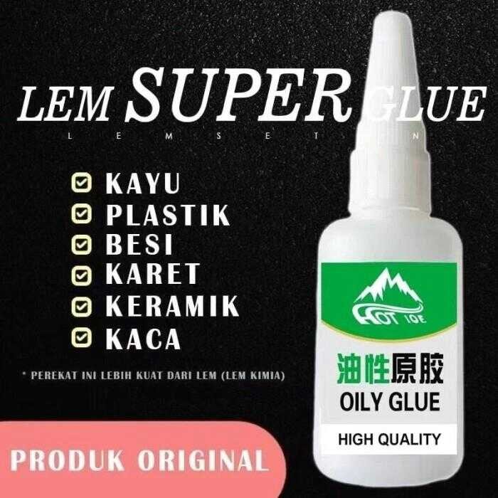 

SETAN SUPER GLUE SERBAGUNA CAIRAN PEREKAT KUAT LEM KOREA ISI 50 ML