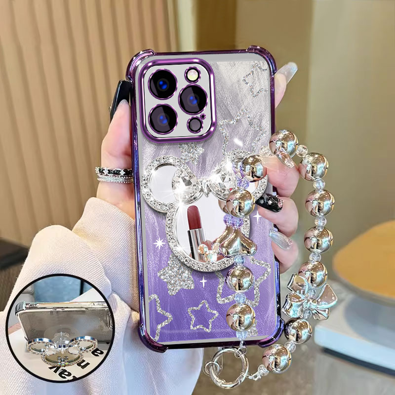 Case with cermin for SAMSUNG F04 M04 F05 M05 F14 M14 M12 F12 M10S M20S M40S A50 A30S A50S A51 A52 A5