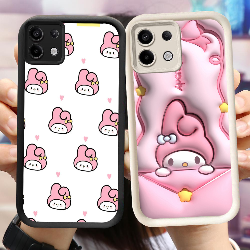 NB-47 Mymelody Shockproof Casing untuk Infinix 7 GT 20 Tecno POP 7 Spark GO ITEL A80 P65 Pro