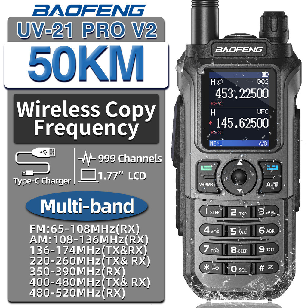Baofeng UV-5R V2+ Radio Transceiver Dual-Band