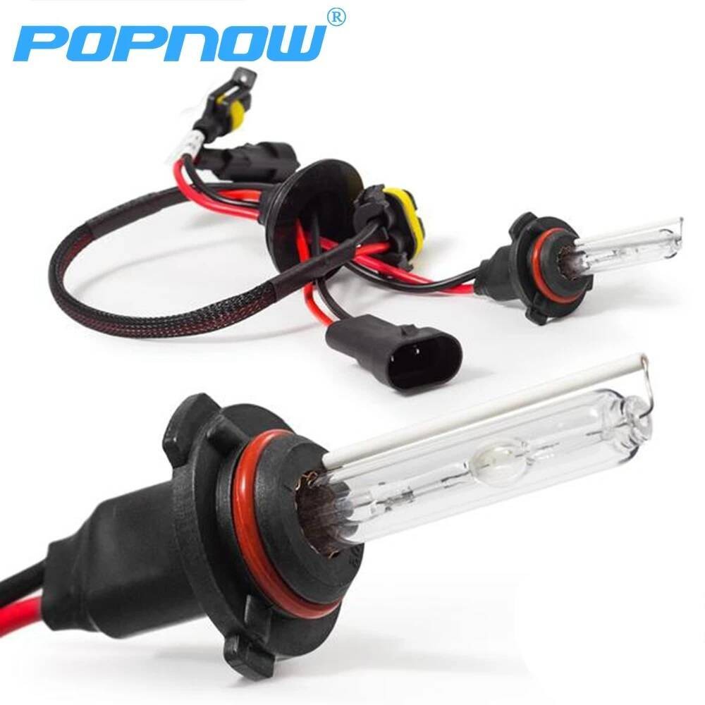 12V 2pcs 55W Xenon H7 HID Conversion Kit H1 H3 H11 9005 Bohlam Mobil 24V Lampu Depan Mobil 3000k 430