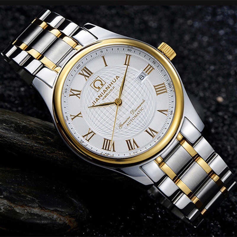 Rloj Hombr CARNIVAL Mchanical Businss Watch for Mn Brand Sapphir Glass Automatic Wristwatch Wat
