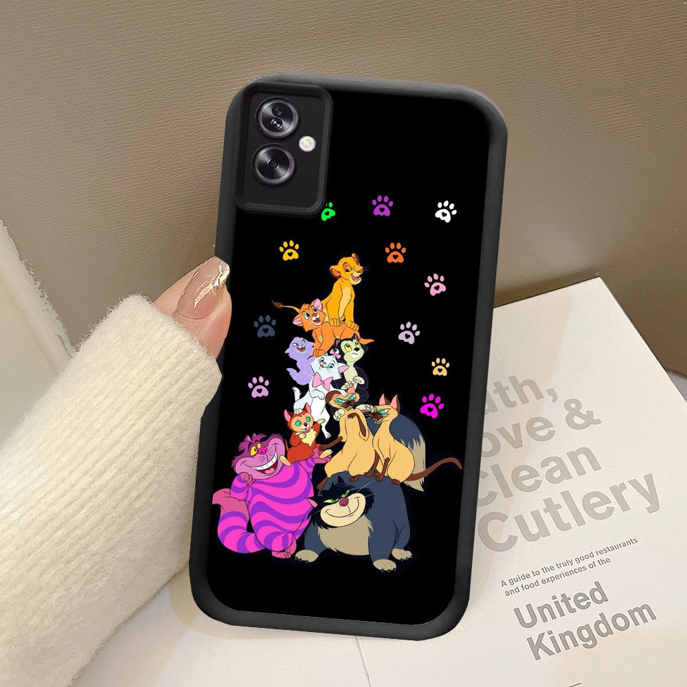 NB-26 Gato Lucifer Shockproof Casing untuk OPPO A79 A3 A3X Realmeo C31 C35 Narz 50A Prime Pro