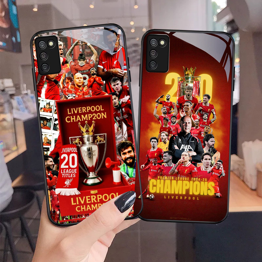NC-51 Liverpool Team Kaca Glass Case Untuk Samsung A03S A71 M02S A02S A51