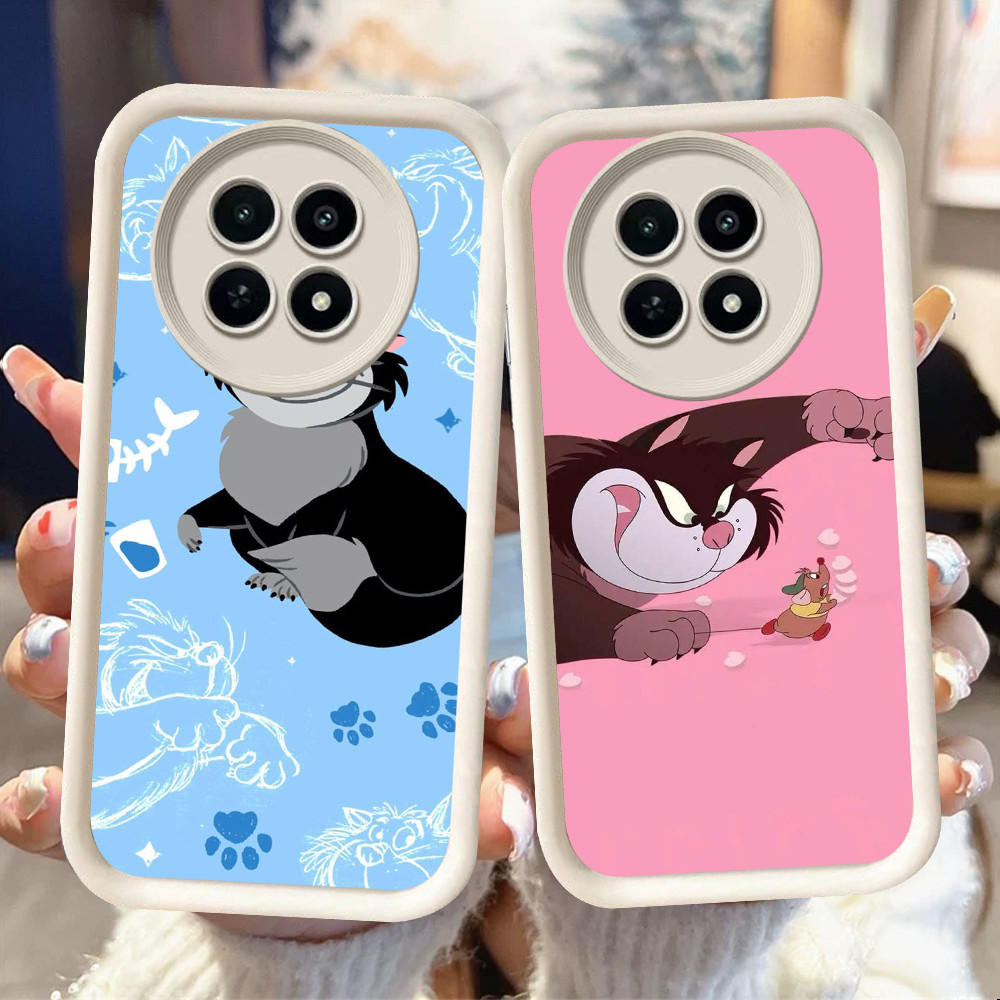 NB-26 Gato Lucifer Shockproof Casing untuk Realme 12 12X 13 C65 Narzo 70 Lite Pro Plus