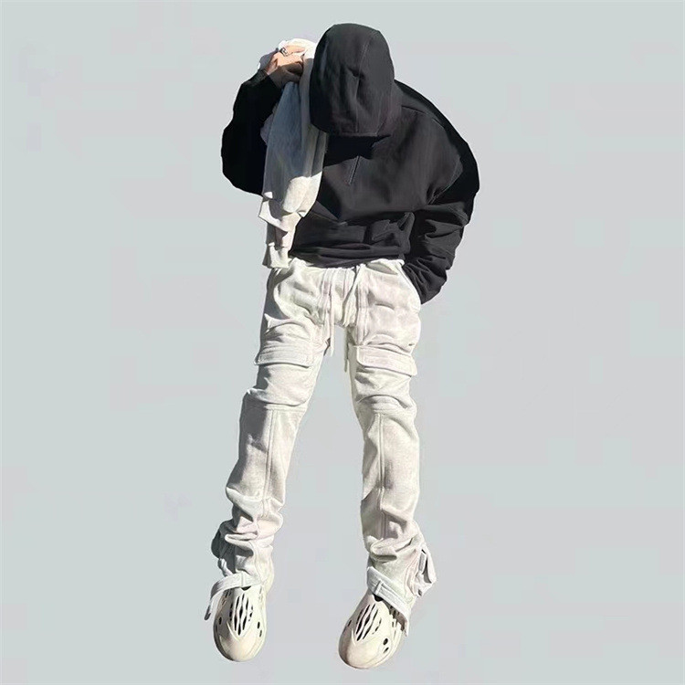 GRAILZ FK American High Street Loose Guard dengan Multiple Pockets, Functional Workwear, Casual Soli