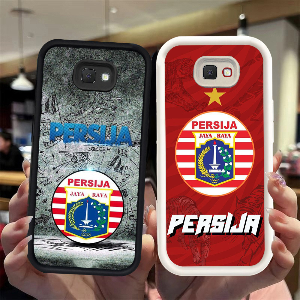 N129 Persija Silikon hitam putih Casing untuk Samsung J7 J2 J4 J6 Prime Plus Pro Case